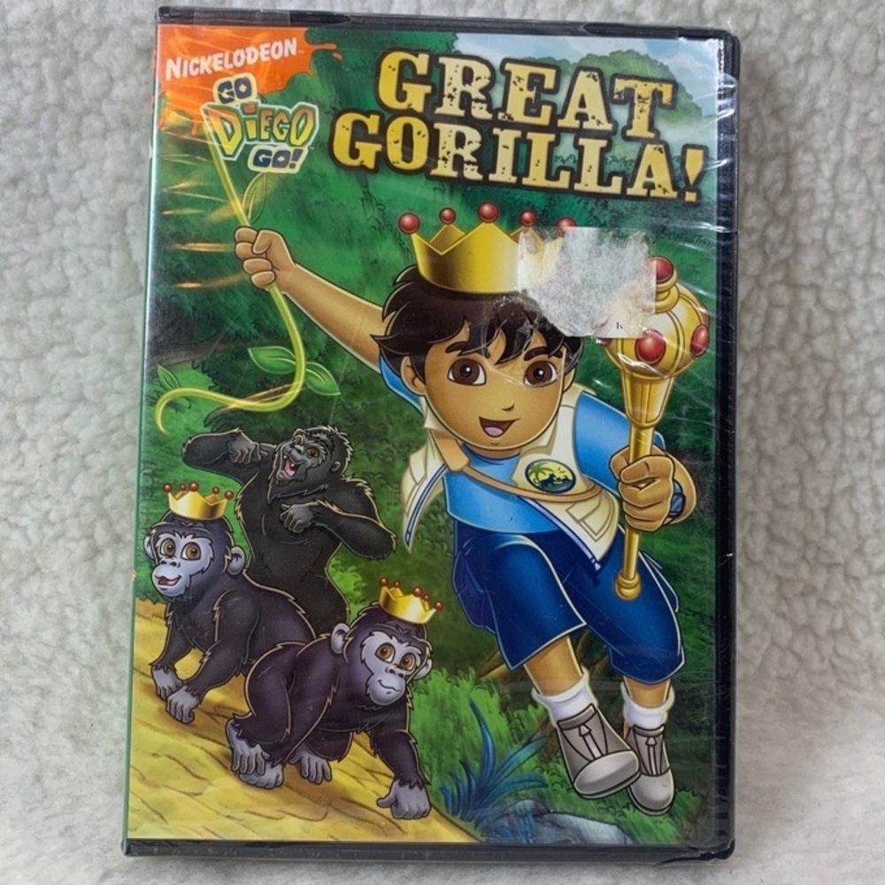Nickelodeon Go Diego Go Great Gorilla DVD NEW 2008 english spanish